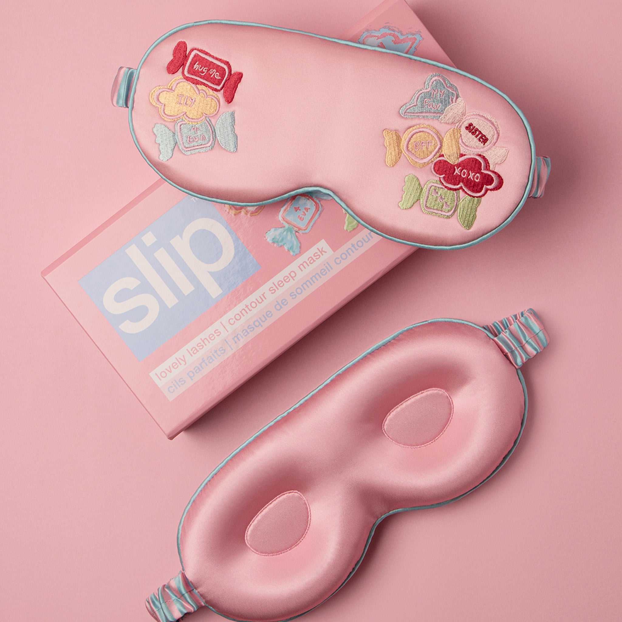 SLEEP MASK CONTOUR LOVELY LASHES - BESTIES