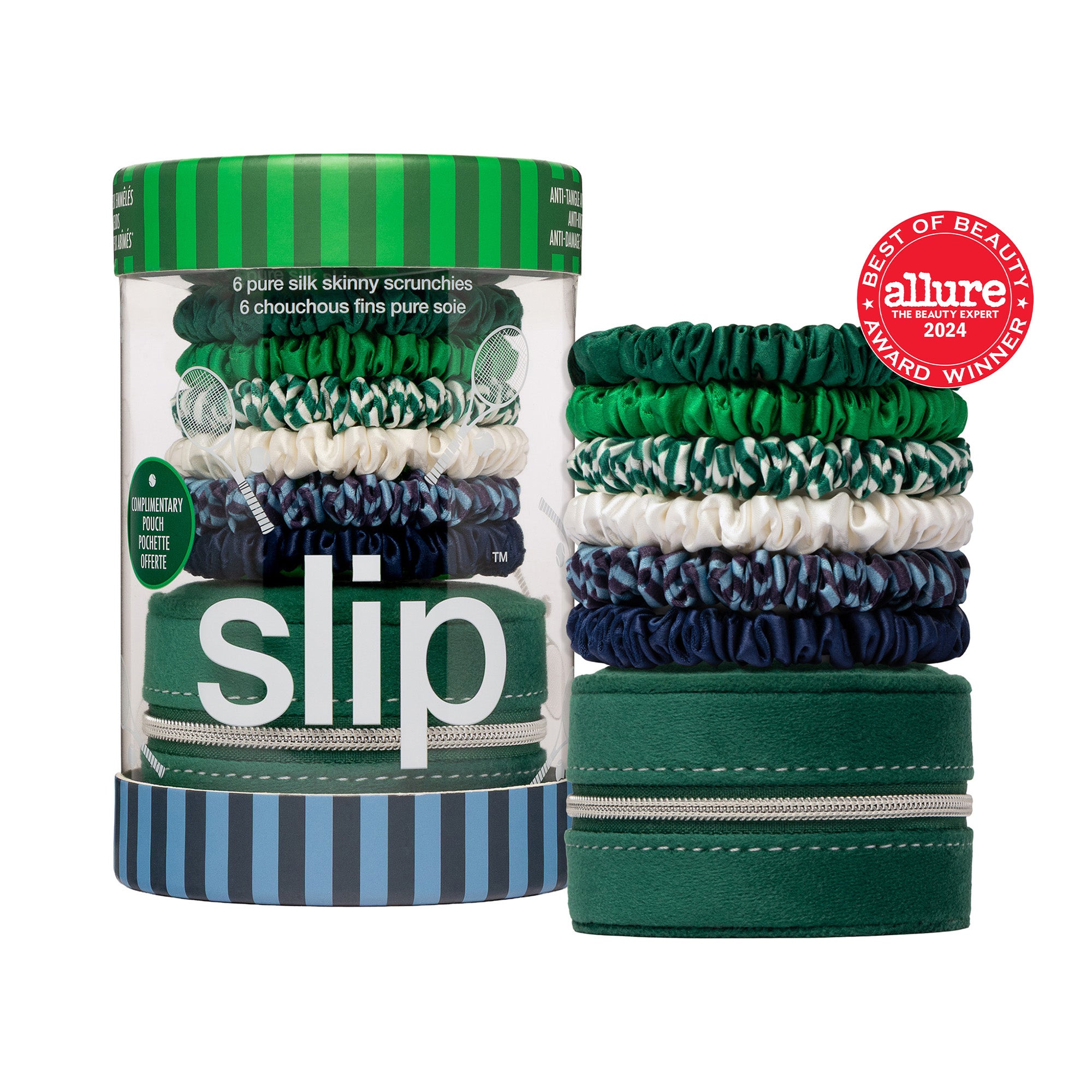 SKINNY SCRUNCHIES - SET OF 6 - HAIR ON POINT