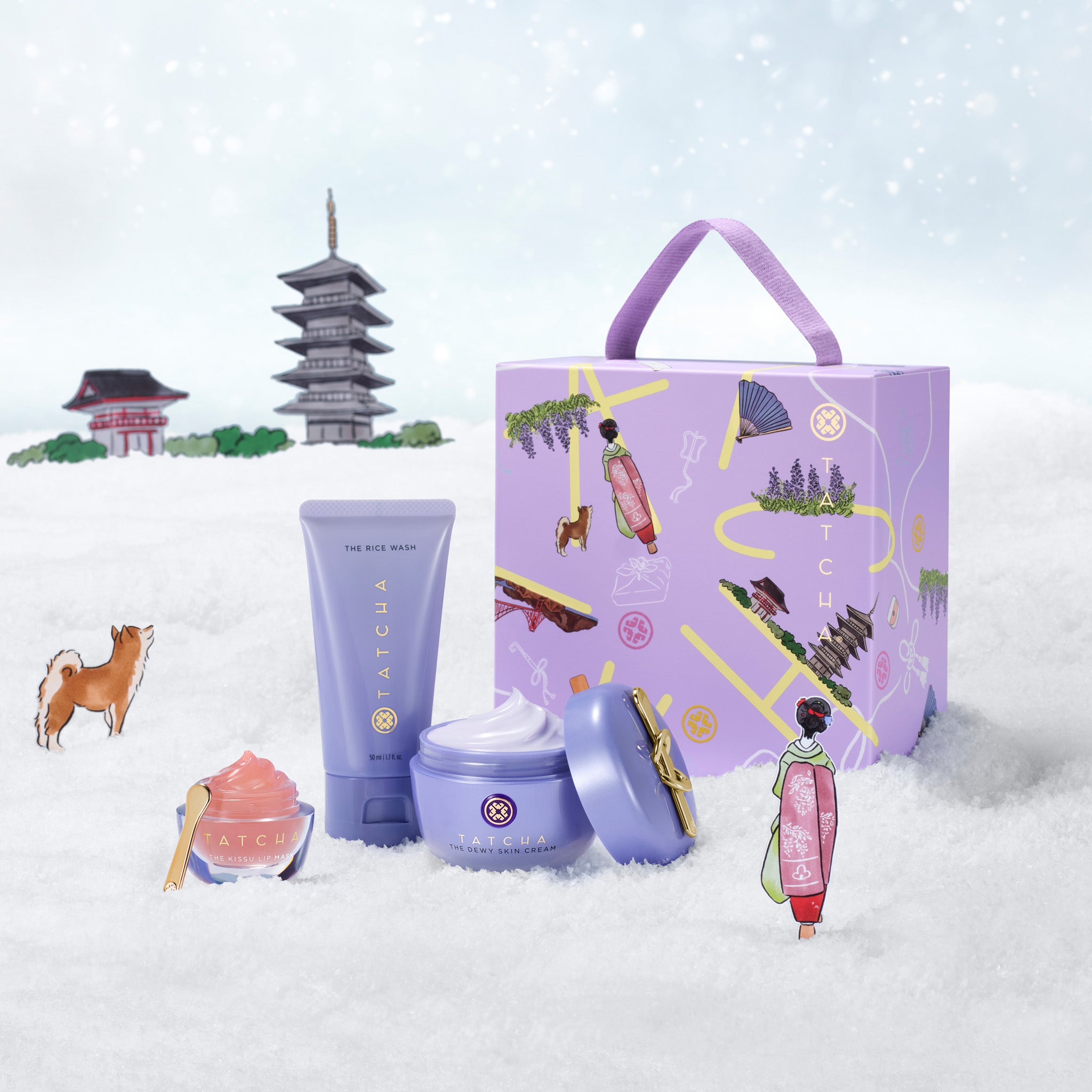 DEWY SKIN, PLUMP LIPS SET